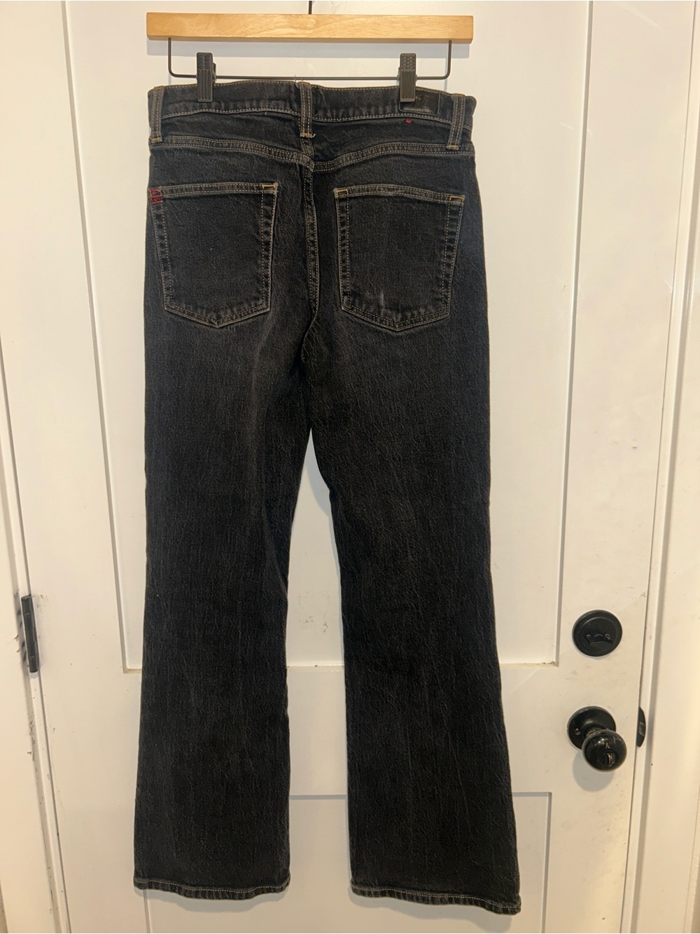 BDG 90's Bootcut Jeans Women's 28 Black Stretch Mid Rise Urban Outfitters - Picture 2 of 6